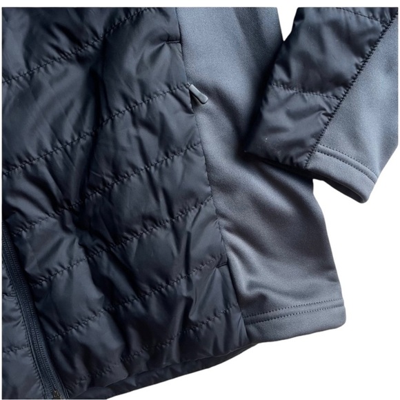 Spyder Men’s Size Large Peak Insulator puffer black jacket coat lightweight New - Picture 3 of 14